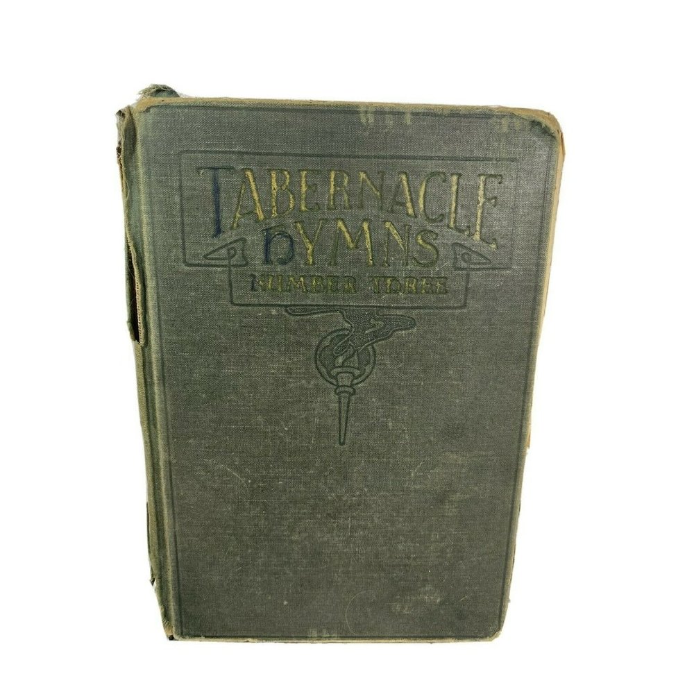 Vintage 1938 Tabernacle Hymns Church Hymnal